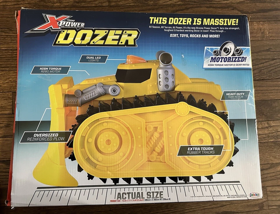 Xtreme Power Dozer Motorized All Terrain Extreme Bulldozer Toy Truck Brand New! - Image 2 of 4