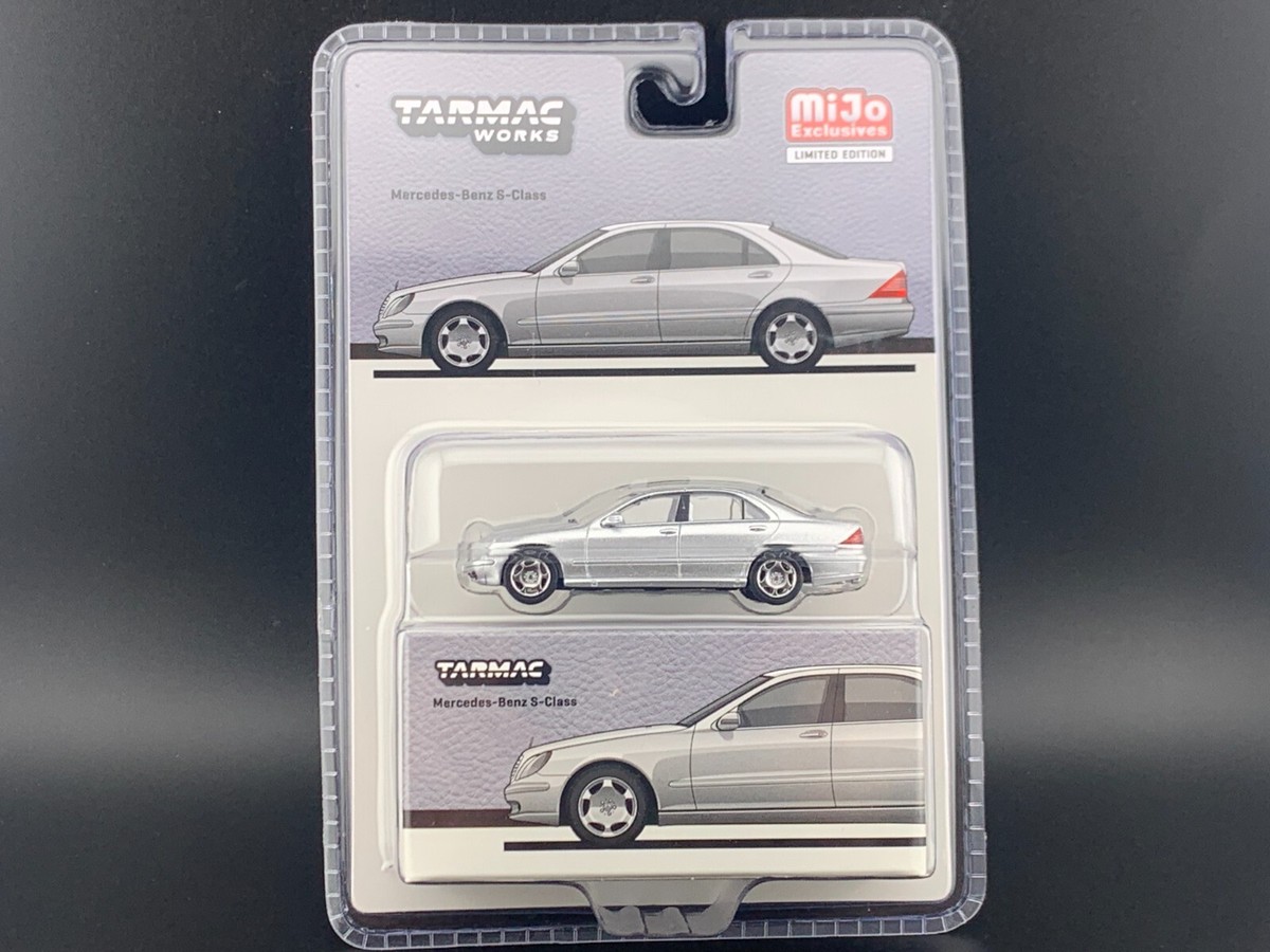 Tarmac Works Mercedes-Benz S Class Brilliant Silver metallic