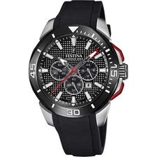 Festina F20642/4 Men's Chrono Bike Black Rubber Strap Watch