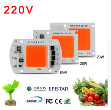 220V COB LED Grow Full Spectrum LED Diode Grow Lights For DIY 20W 30W 50W