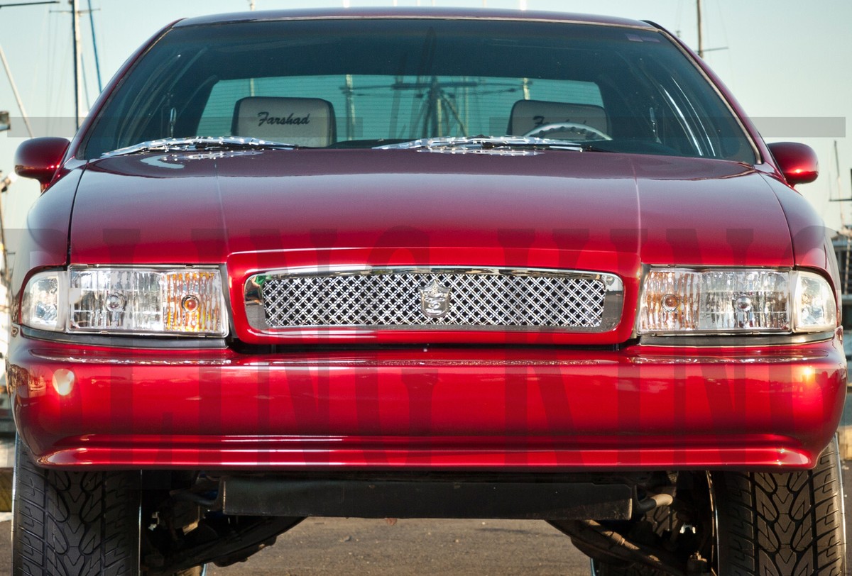 1994-1996 Chevy Impala SS chrome grill dual weave mesh grille 