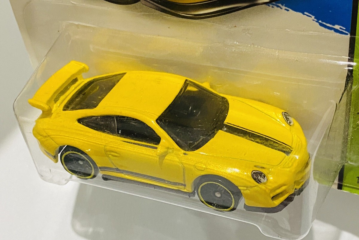Porsche - 新品ポルシェ GT3 イエロー1/18 ミニカー HotWheels Hot Wheels Porsche 911 GT3 Yellow | eBay