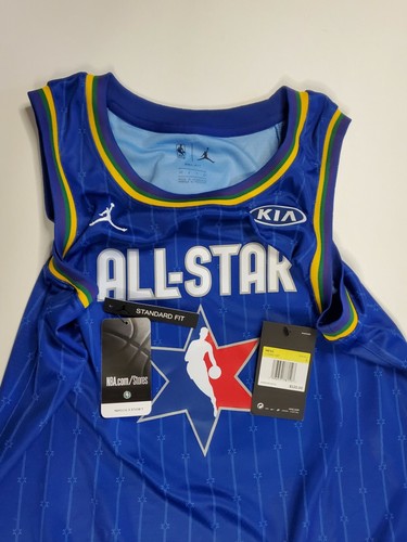 Camiseta deportiva Nike Kia 2020 para hombre talla S 40 All Star Swingman Davis azul CJ1062-495 - Imagen 7 de 14