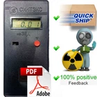 English User Manual for Sintex Dosimeter Radiometer Geiger Counter Instruction