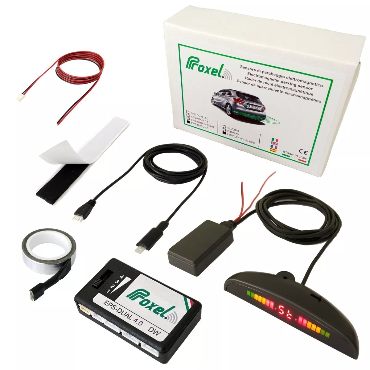 radar de recul sensor kit  : : High-Tech