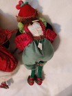 Set Christmas Boy Elf, Christmas Fairy 2008 Shelf Sitter Holiday Figurines  — photo 10