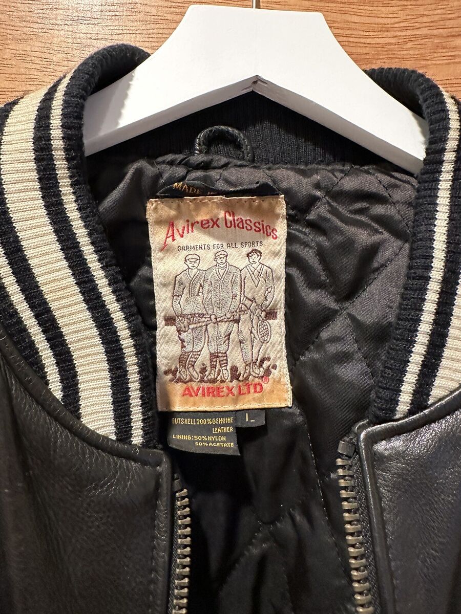 Vintage 80's 90s Avirex All American icon varsity leather Vintage 80's 90s Avirex All American icon varsity leather