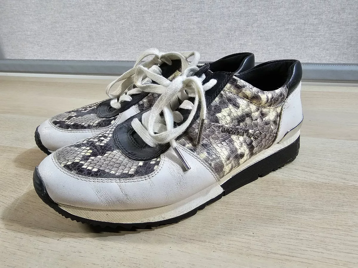 Snakeskin chunky trainers sale