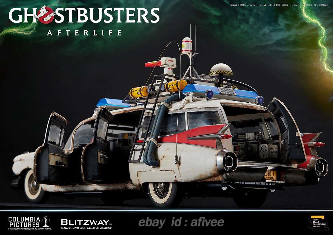 自動車 blitzway Ghostbusters: Afterlife Ecto-1 Blitzway Ghostbusters Afterlife ECTO-1 1:6 Collectible