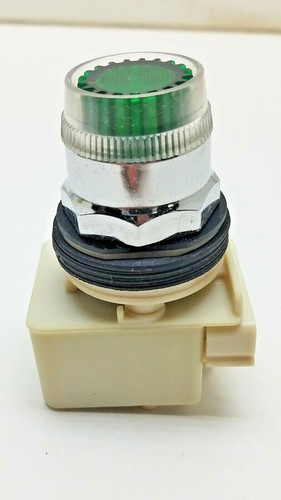 Botón Cuadrado D Iluminado VERDE 9001 SK1L1 NUEVO #8796 - Imagen 3 de 8