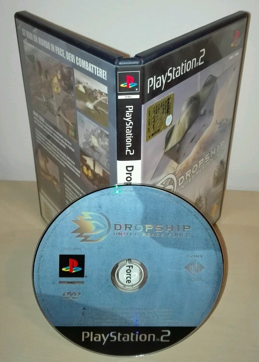 Dropship United Peace Force ps2 Jeu sony PLAYSTATION 2 Première Edition