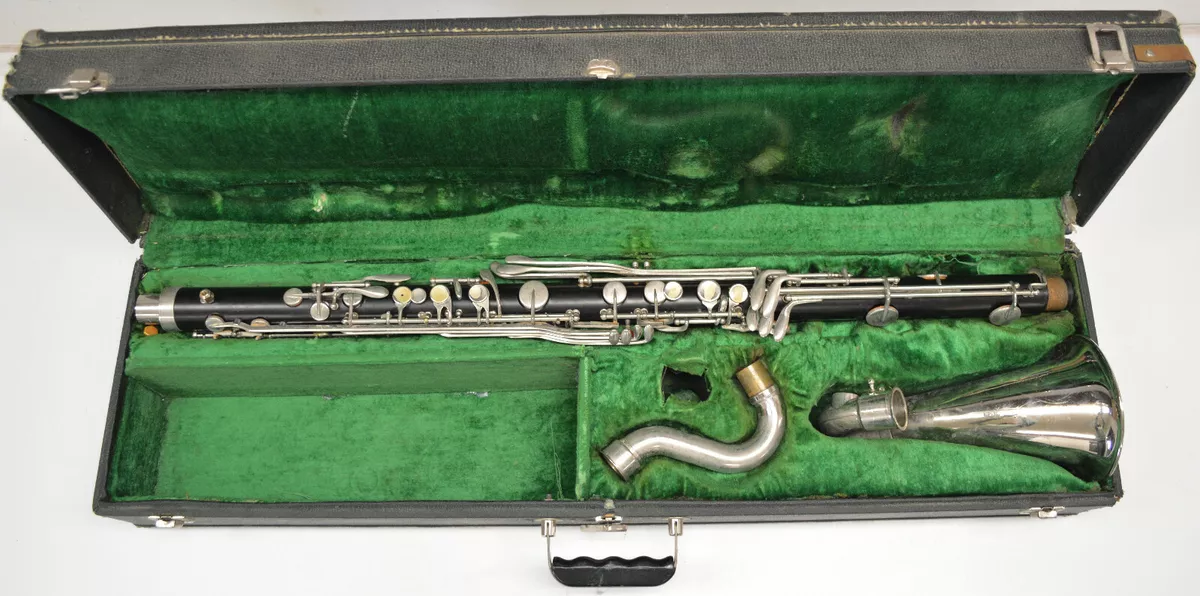 BUNDY 1430 BASS CLARINET USA MODEL