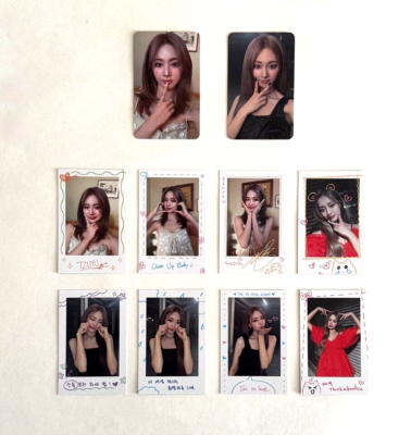 Tzuyu 1st Mini Album aboutTZU Polaroid & PVC Pouch Set JYP SHOP