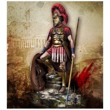 1/24 Scale Ancient Greek Hoplite Warrior Resin Figure Historical Model Kit