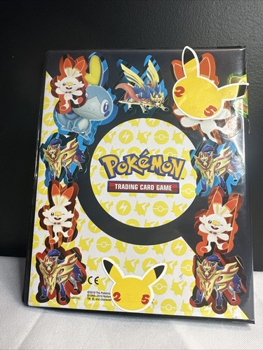 Pikachu Pokémon Trading Card Game Used Small Binder - Picture 4 of 8