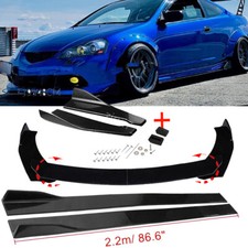 Front Bumper Lip Splitter Spoiler86.6 Side Skirt Rear Lips For Acura Integra Front Bumper Lip Splitter Spoiler86.6 Side Skirt Rear Lips For Acura Integra
