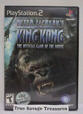 Peter Jackson's King Kong: The Official Game of the Movie (PS2, 2005) CIB, BL