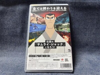 Samurai Jack Battle Through Time Switch Japan Import Rare Physical