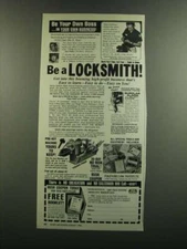 1986 Foley Belsaw Institute Locksmithing Ad - Be a Locksmith