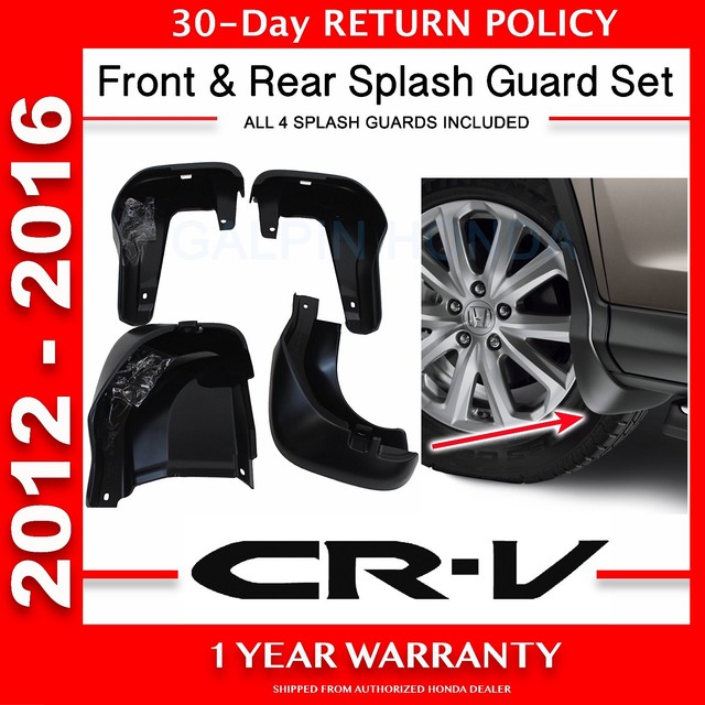 Genuine OEM Honda CRV Splash Guard Set 2012 2016 (08P00T0A100) eBay
