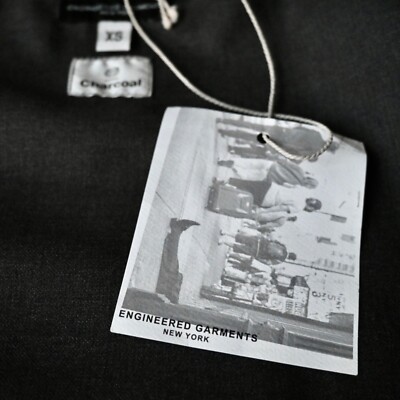 ENGINEERED GARMENTS 旧タグ UNUSED, ENGINEERED GARMENTS, Tanker jacket, Charcoal Wool