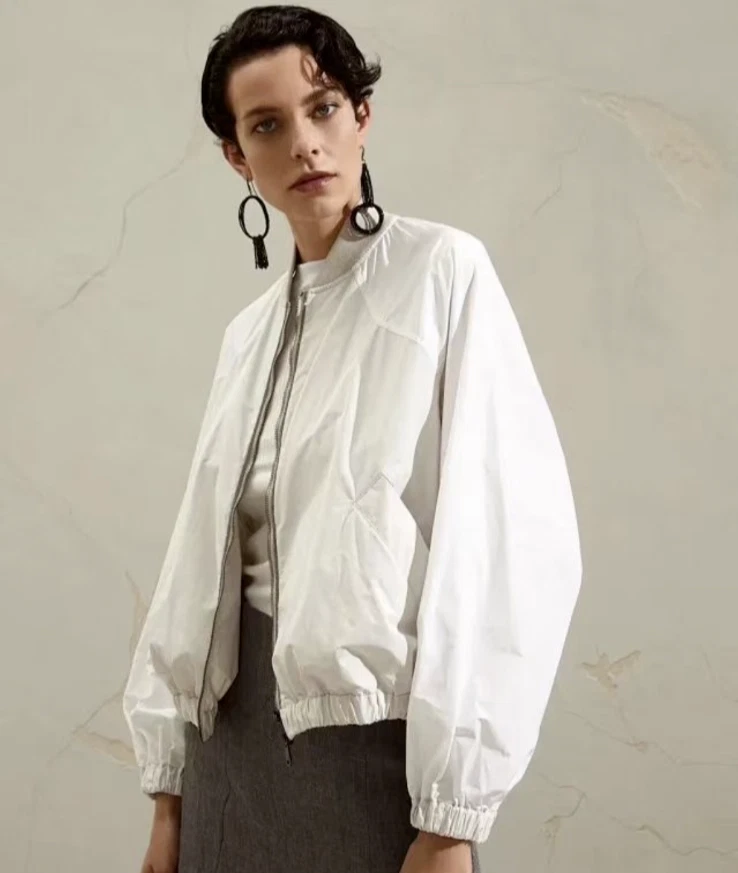 Jaqueta bombardeiro Brunello Cucinelli nova em folha com defeito - Imagem 2 de 4