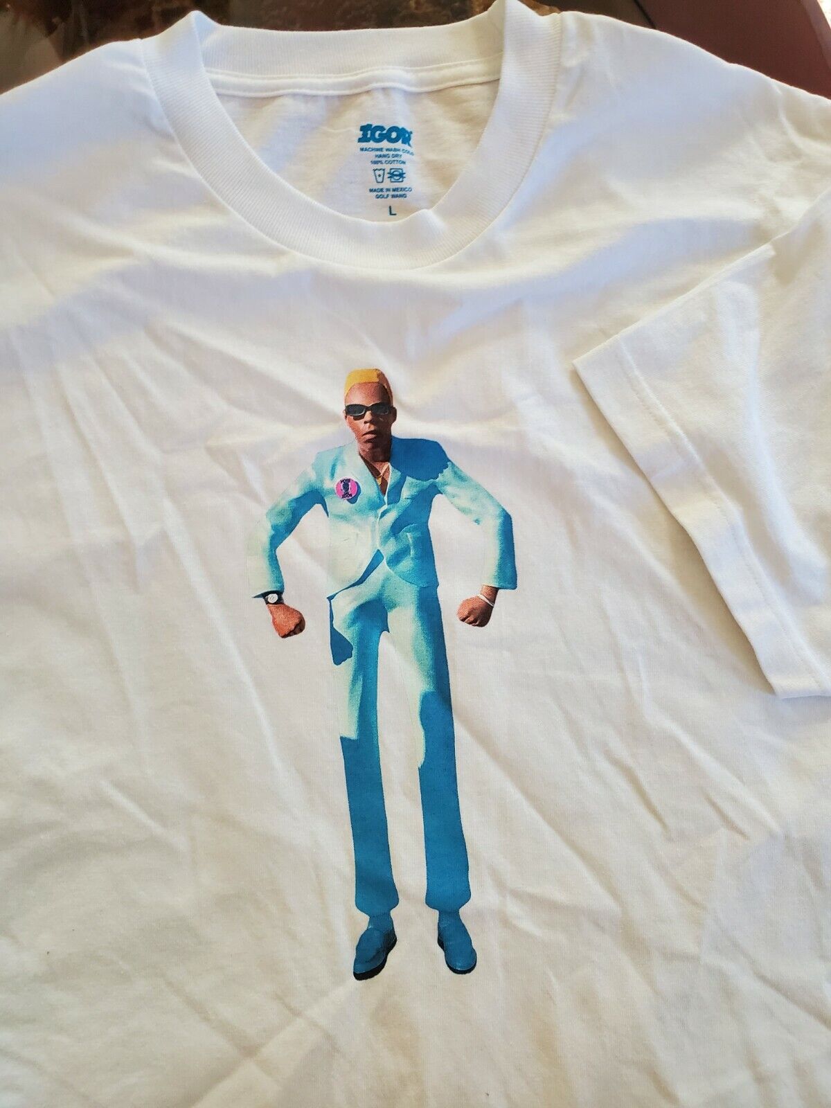 Tyler the Creator Igor Tour Merch T Shirt Golf Wang OFFICIAL MSG