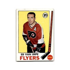 1969 Topps Ed Van Impe Philadelphia Flyers #92