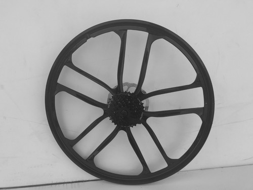 27.5 inch magnesium bike wheels black 8 speed shimano freewheel front and rear - Picture 16 of 33