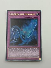 Yu-Gi-Oh! Einzelkarte Geboren aus Draconis bespielt
