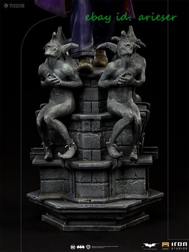 Figura de acción Iron Studios 1/10 Joker Batman: The Dark Knight en stock New Toys - Imagen 13 de 14