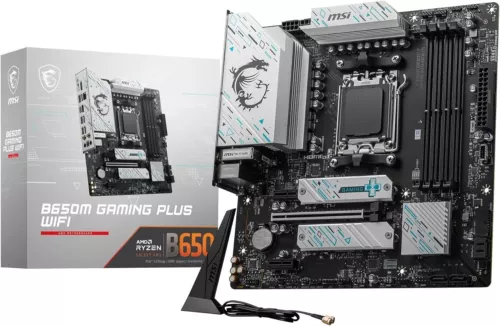 MSI B650M GAMING PLUS WiFi AMD RYZEN 7000/8000 M5 DDR5 MicroATX Motherboard