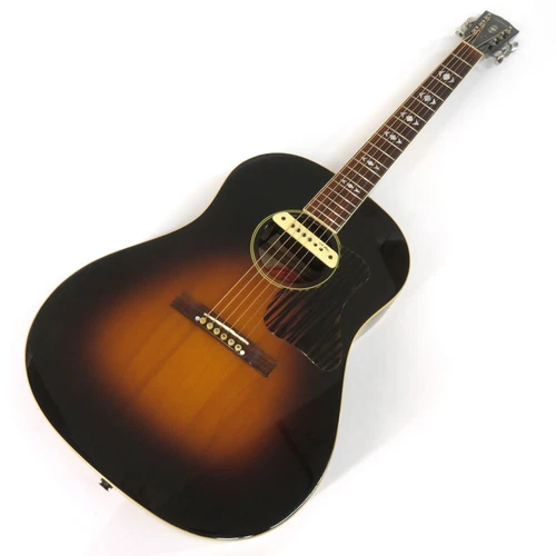 Gibson  ADVANCED JUMBO BIRDSEYE MAPLE Mod  Sunburst  Used   Electric Acoustic 