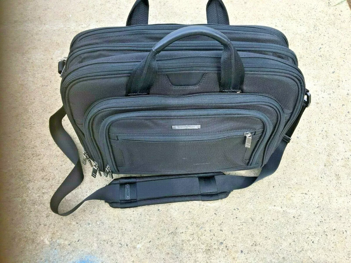 Briggs And Riley Travelware Style KB203C4 Computer Bag With Shoulder Strap  17 | eBay