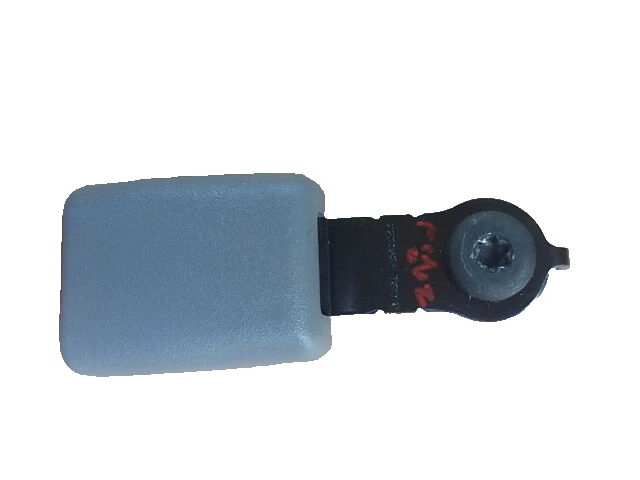 Pontiac Montana 1999-2005 trasero izquierdo tercera fila cinturón de seguridad hebilla gris OEM Foto 2 de 3