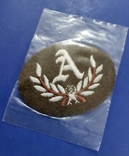 British Army A Trade Sleeve Badge.