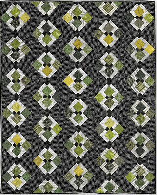It's Easy Being green Quilt quilting pattern instructions