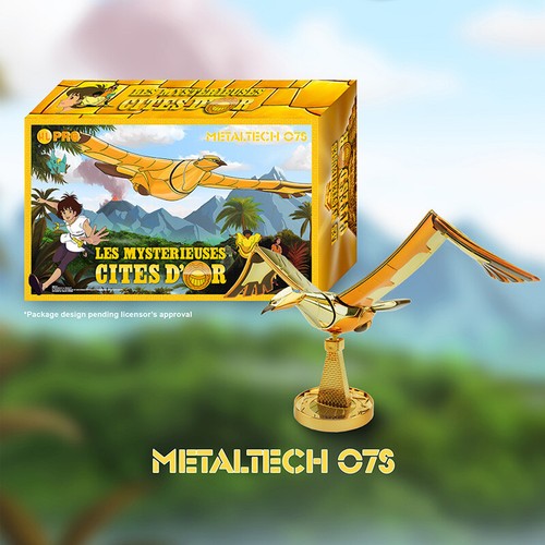 DISPO - Mysterieuses Cites d'Or Golden Condor Metaltech 07S Boite FR 38 cm