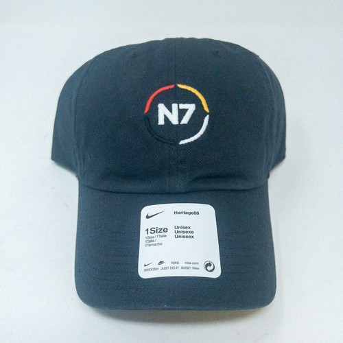 Nike N7 Adjustable Hat Heritage86 Black Brown DV9515-011 One Size