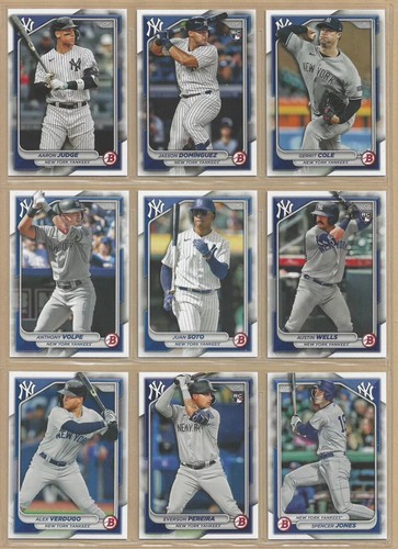 2024 Bowman PAPER BASE & CHROME PROSPECTS Team Set - PICK ANY TEAM(S) YOU WANT - Picture 45 of 73