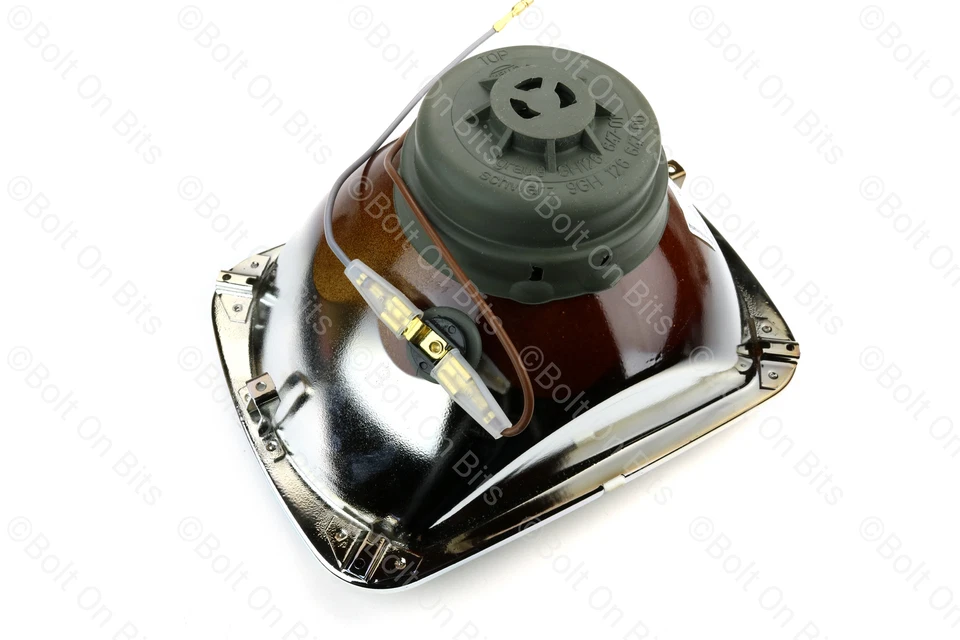 Un faro halógeno rectangular RHD BEDFORD Midi Rascal Bambi Suzuki Super Foto 4 de 4