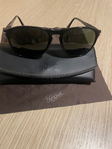 occhiali da sole Persol modello 9649 taglia L 95/31 colore nero Come Nuovi - Foto 2 di 3