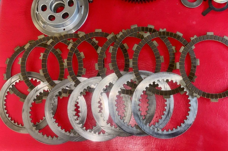 08 2007-2008 KAWASAKI NINJA ZX6R CESTA DE EMBREAGEM CUBO PACOTE DE EMBREAGEM BOM - Imagem 2 de 4