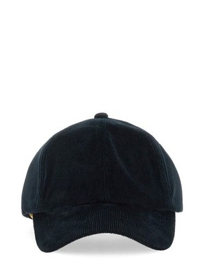PAUL SMITH Blue Cotton Blend Hat for Men - FW25 Collection
