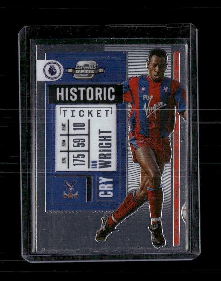 2020-21 Panini Chronicles Optic Historic Ticket Ian Wright #3