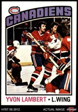 1976 Topps #232 Yvon Lambert Canadiens 8 - NM/MT