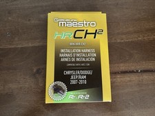 iDatalink Maestro HR CH2 NEW Installation Harness for Chrysler/Dodge/Jeep/Ram
