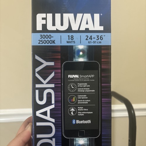 Fluval 14532 Aquasky 2.0 LED Aquarium Lighting, 18 Watts, 24-36 Inches Open Box - Picture 4 of 15