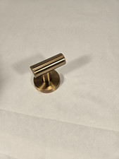 Amerock BH26542BBZ Arrondi Single Robe Hook - Golden Champagne / Brushed Bronze