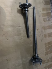 Pair Rear Axle Shafts 20-spline 5 Lug W Bearings Jeep Amc Dana Hot Rod Rat Rod